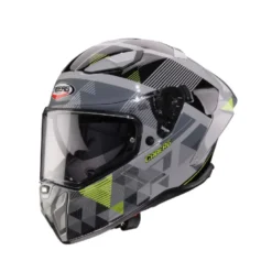 Casco Integrale Caberg Drift Evo II Prism Grigio Nero Giallo Fluo