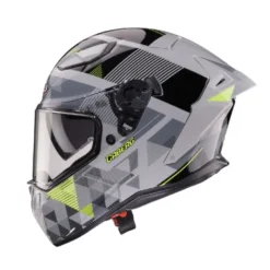 Casco Integrale Caberg Drift Evo II Prism Grigio Nero Giallo Fluo