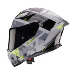 Casco Integrale Caberg Drift Evo II Prism Grigio Nero Giallo Fluo