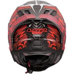 Casco Integrale Carbonio LS2 FF807 Dragon Enthum Rosso