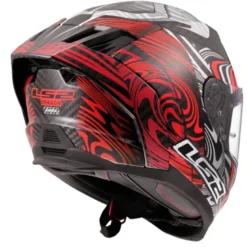 Casco Integrale Carbonio LS2 FF807 Dragon Enthum Rosso