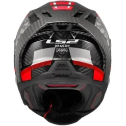 Casco Integrale Carbonio LS2 FF807 Dragon Trax Rosso