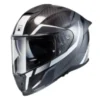 Casco Integrale Carbonio MPH Tiger C Carbon Bianco Titanio