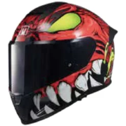 Casco Integrale Carbonio MPH Tiger C Carbon Dire Rosso