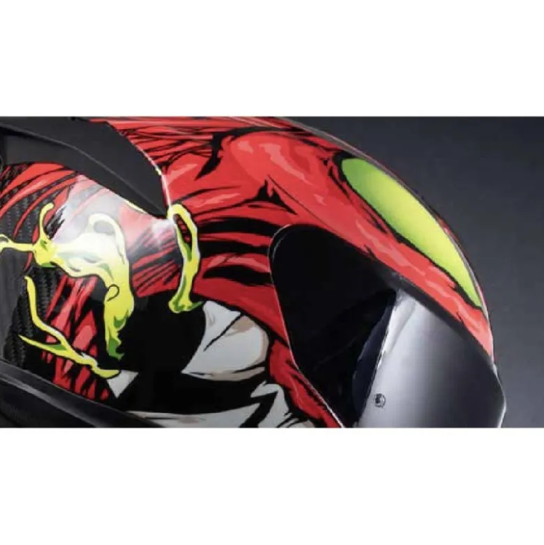 Casco Integrale Carbonio MPH Tiger C Carbon Dire Rosso