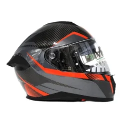 Casco Integrale Carbonio MPH Tiger C RS Carbon Titanio Rosso