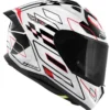 Casco Integrale Givi 50.9 Assault Bianco Nero Rosso