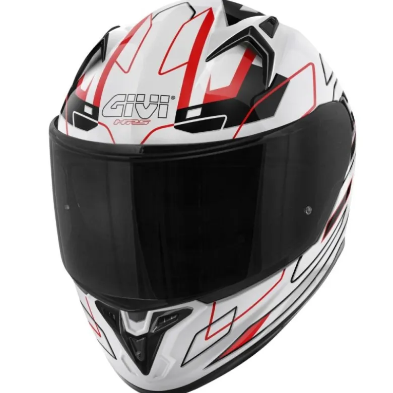 Casco Integrale Givi 50.9 Assault Bianco Nero Rosso