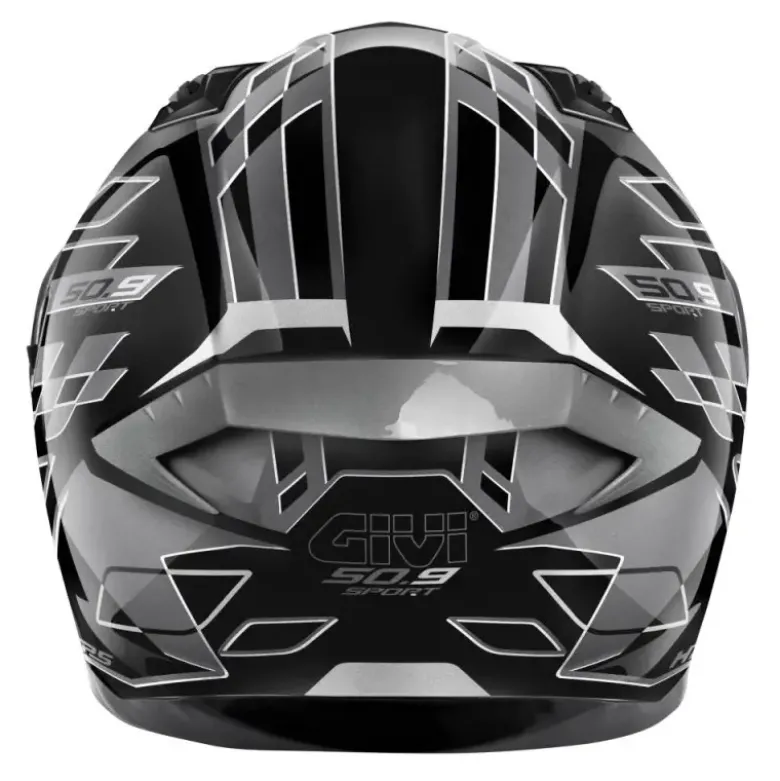 Casco Integrale Givi 50.9 Assault Nero Titanio Argento