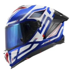 Casco Integrale Givi 50.3 Bianco Blu Lucido