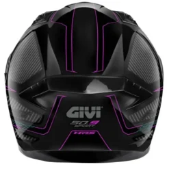 Casco Integrale Givi 50.9 Enigma Nero Titanio Rosa