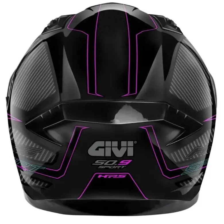 Casco Integrale Givi 50.9 Enigma Nero Titanio Rosa