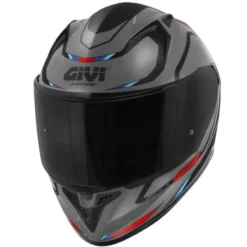Casco Integrale Givi 50.8 Mach1 Grigio Nero Rosso