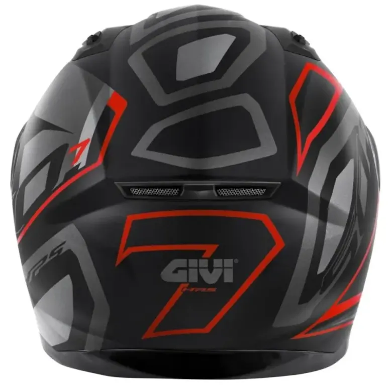 Casco Integrale Givi 50.7 Proton Titanio Rosso