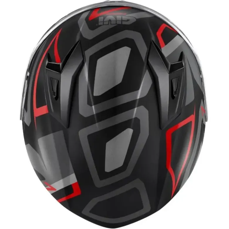 Casco Integrale Givi 50.7 Proton Titanio Rosso