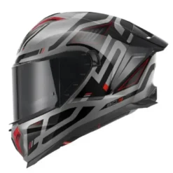 Casco Integrale Givi 50.3 Quasar Titanio Rosso Nero Lucido
