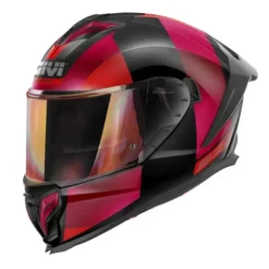 Casco Integrale Givi 50.3 Vision Nero Bordeaux Rosso Lucido