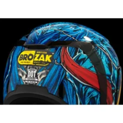 Casco Integrale Icon Airform Brozak Mips Blu