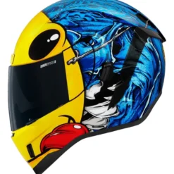 Casco Integrale Icon Airform Brozak Mips Blu