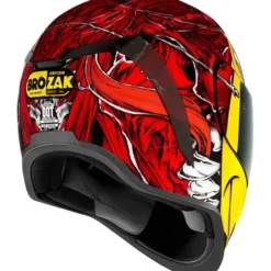 Casco Integrale Icon Airform Brozak Mips Rosso