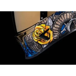 Casco Integrale Icon Airframe Pro Tejas Libre Giallo Blu