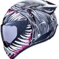 Casco Integrale Icon Domain Grand Maw Grigio