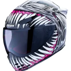 Casco Integrale Icon Domain Grand Maw Grigio