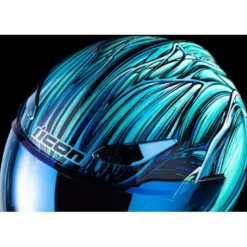 Casco Integrale Icon Domain Nouveau Blu