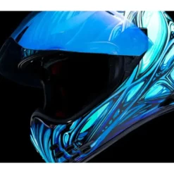 Casco Integrale Icon Domain Nouveau Blu