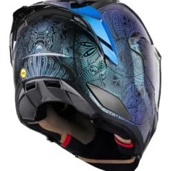 Casco Integrale Icon Ultraflite Opal Mandala Blu Nero