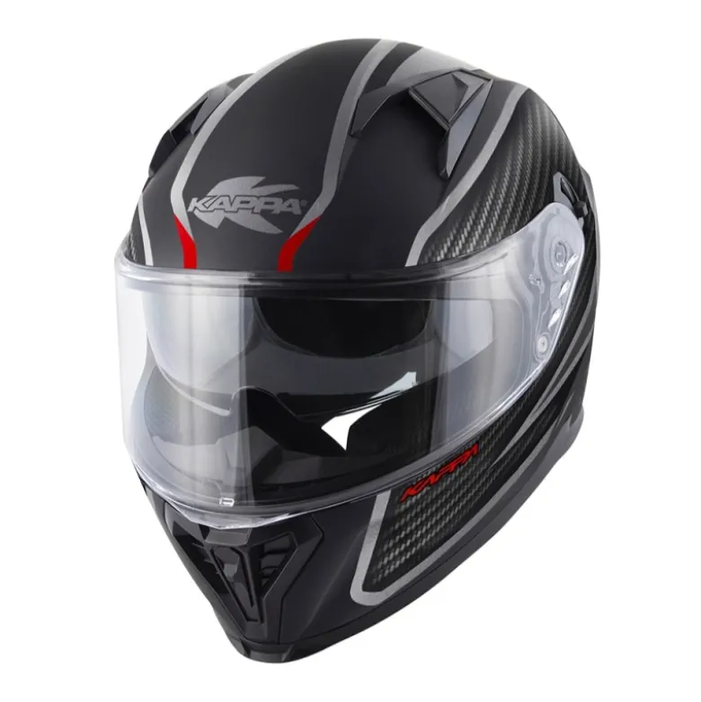 Casco Integrale Kappa KV52 Kronos Nero Opaco