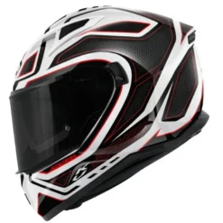 Casco Integrale Kappa KV56 Neon Bianco Lucido Rosso