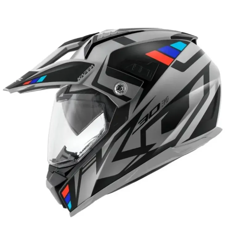 Casco Integrale Kappa KV30R Evo Grayer Grigio Nero Opaco
