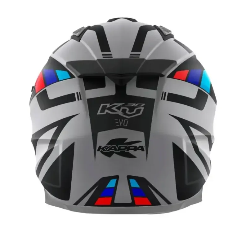 Casco Integrale Kappa KV30R Evo Grayer Grigio Nero Opaco