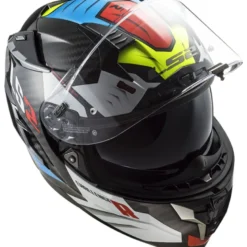Casco Integrale Ls2 Ff327 Challenger Carbon Sporty Bianco