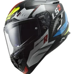 Casco Integrale Ls2 Ff327 Challenger Carbon Sporty Bianco