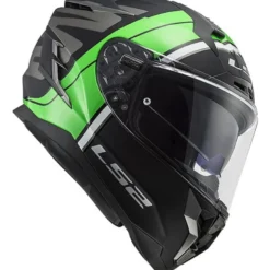 Casco Integrale Ls2 FF327 Challenger Randy Verde Nero