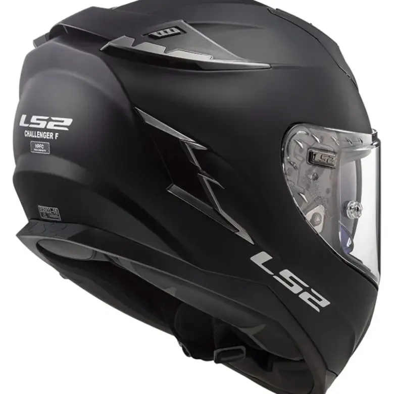Casco Integrale Ls2 FF327 Challenger Solid Opaco Nero