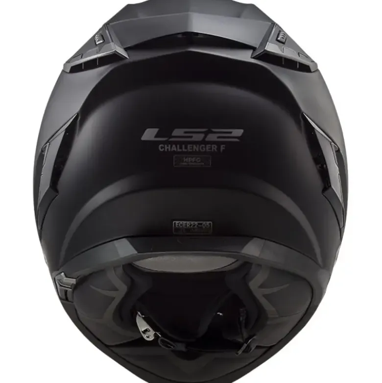 Casco Integrale Ls2 FF327 Challenger Solid Opaco Nero