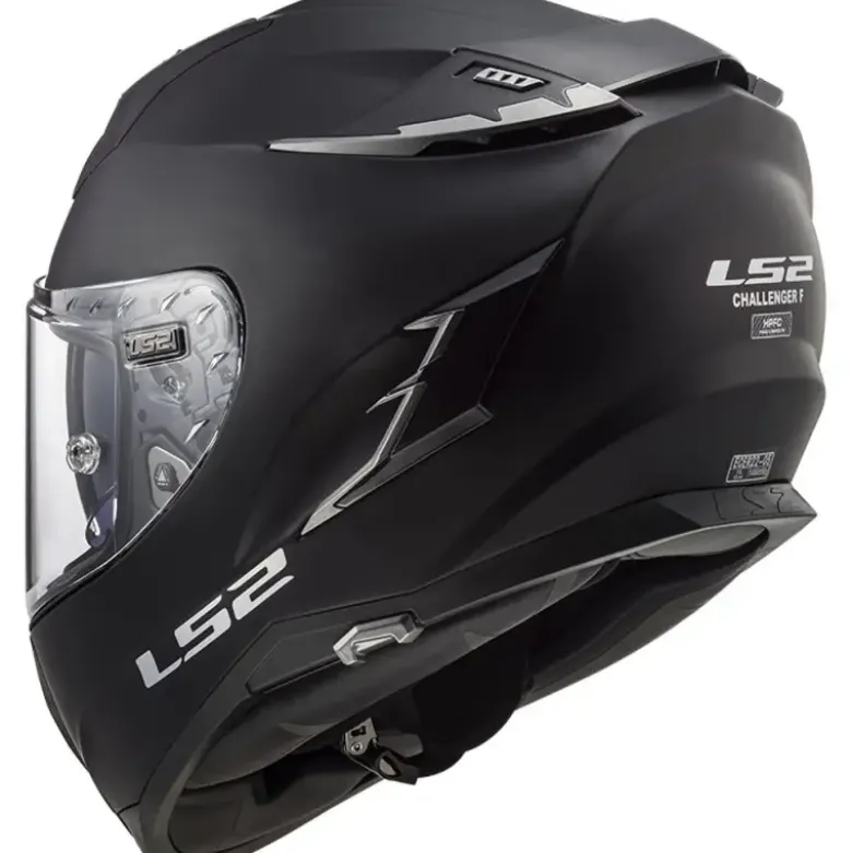 Casco Integrale Ls2 FF327 Challenger Solid Opaco Nero