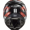Casco Integrale Ls2 FF327 Challenger Spin Nero Rosso Bianco