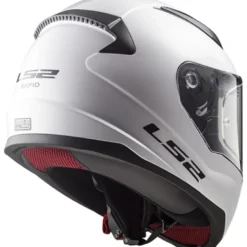 Casco Integrale Ls2 FF353 Rapid Single Mono Bianco Lucido