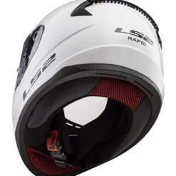 Casco Integrale Ls2 FF353 Rapid Single Mono Bianco Lucido