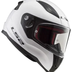 Casco Integrale Ls2 FF353 Rapid Single Mono Bianco Lucido