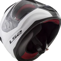 Casco Integrale Ls2 FF353 Rapid Single Mono Bianco Lucido