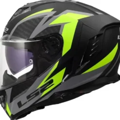 Casco Integrale Ls2 FF818 Storm III Dynamo Nero Giallo Opaco