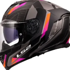 Casco Integrale Ls2 FF818 Storm III Sporty Grigio Viola Opaco