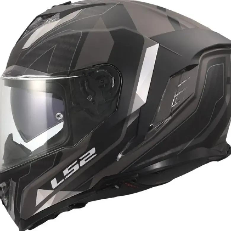 Casco Integrale Ls2 FF818 Storm III Sporty Nero Grigio Opaco