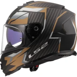 Casco Integrale Ls2 Ff800 Storm II Tracker Nero Oro