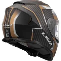 Casco Integrale Ls2 Ff800 Storm II Tracker Nero Oro